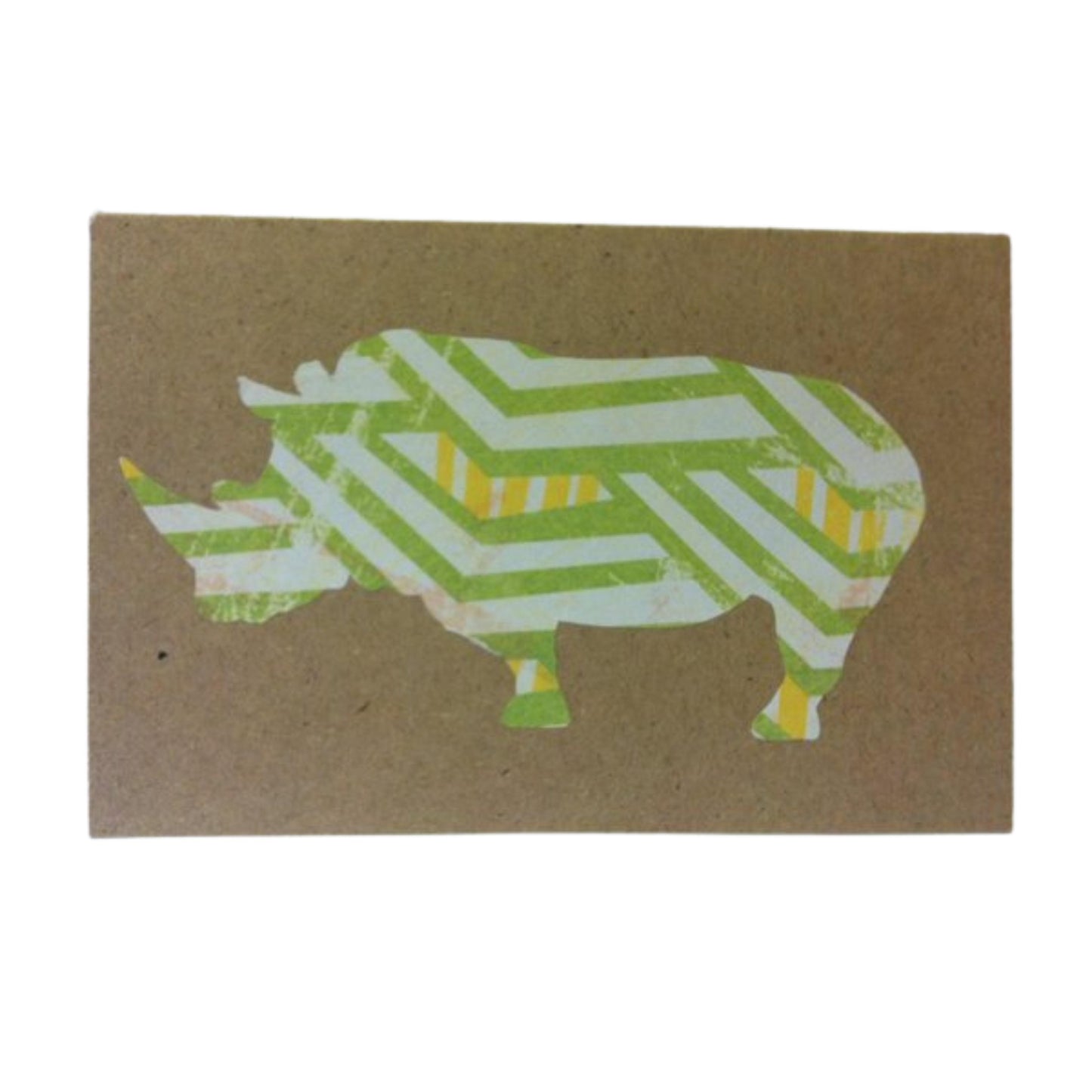 Mini Rhino Greeting Card