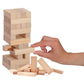 Jenga Style Wooden Blocks - 54 Pieces