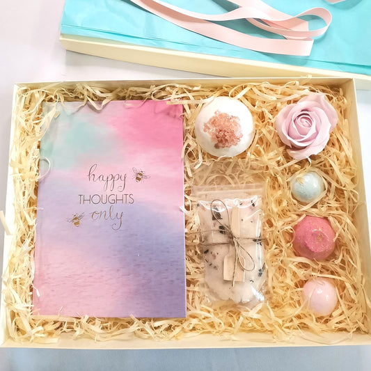 'Happy Thoughts Only' Gift Set