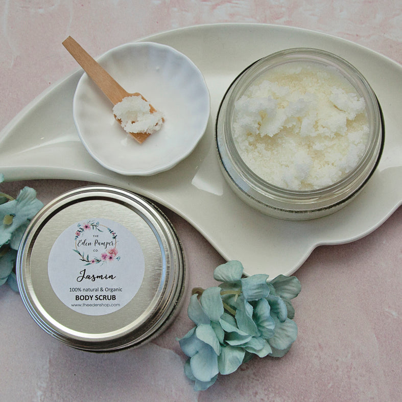 Jasmin Body Butter and Scrub Set