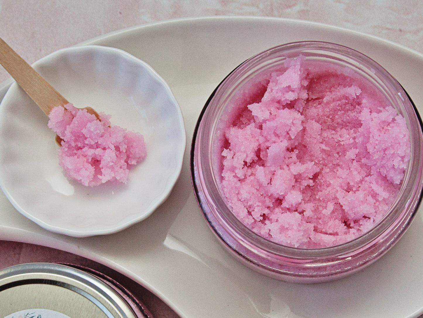 Rose Geranium Body Butter and Scrub Set