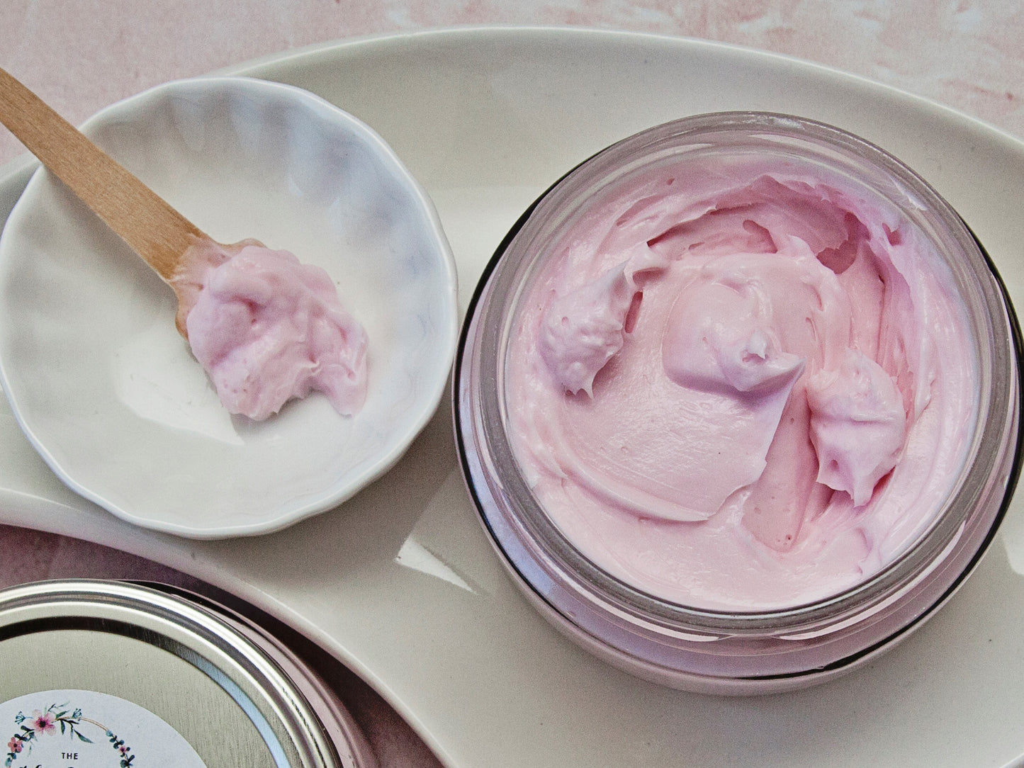 Rose Geranium Body Butter and Scrub Set