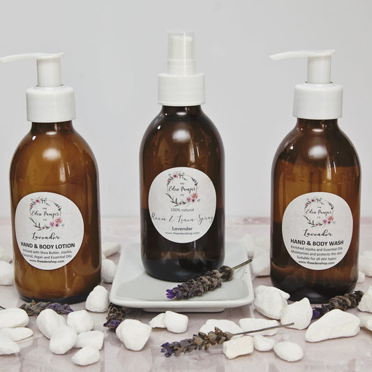 Lavender Trio Set - Body Wash, Lotion & Room Spray