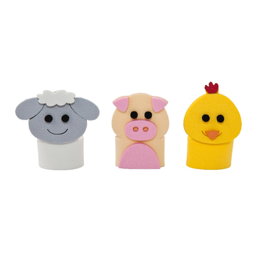Make Your Own Finger Puppets - Farm Animals