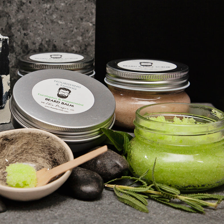 Men's Face & Beard Lemongrass Scrub