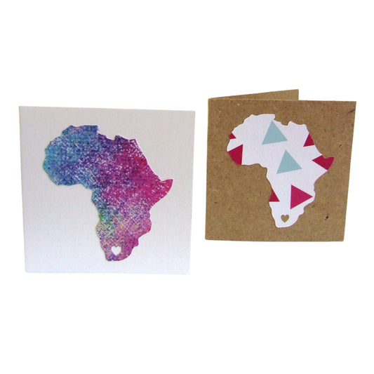 Mini Africa Greeting Card