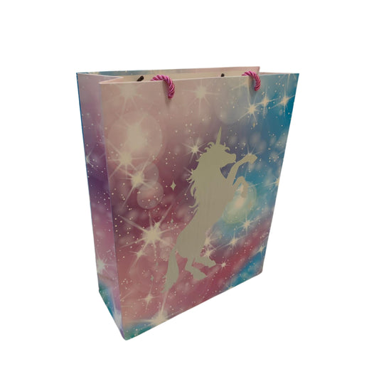 Unicorn Silhouette Gift Bag - Medium