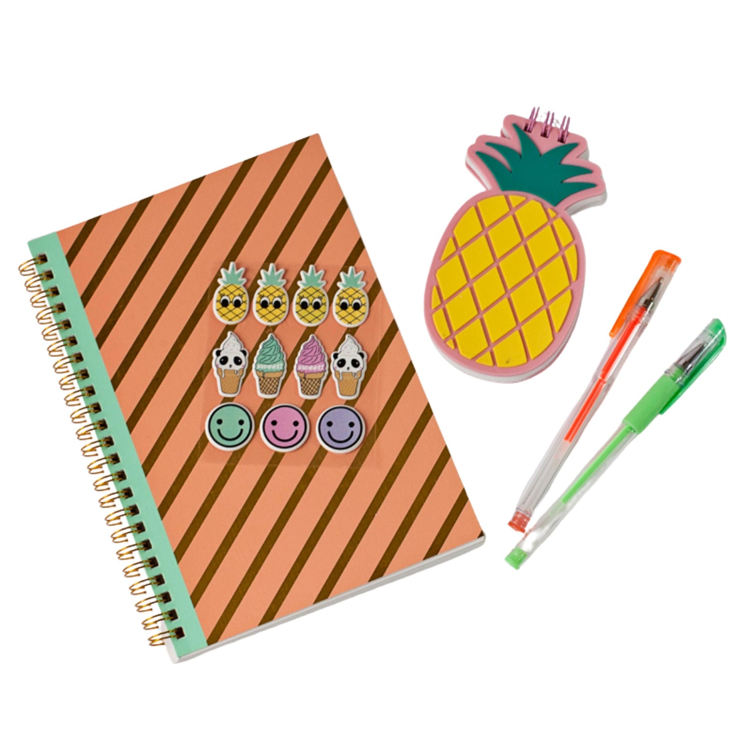Pineapple Notebook Set