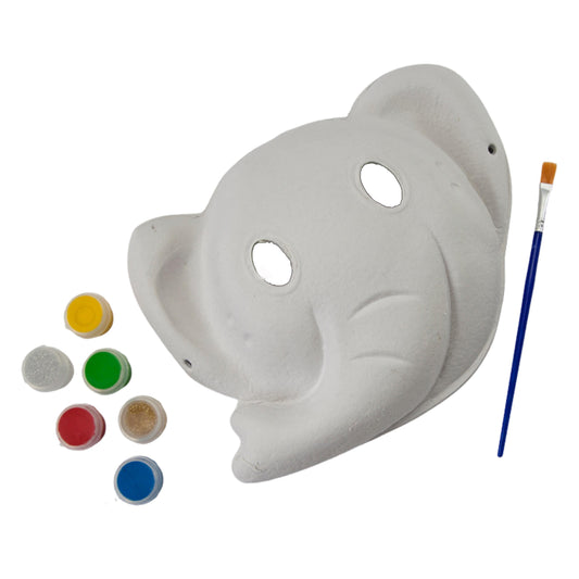 Paint Your Own Elephant Mask