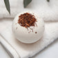 Lemongrass Bath Bomb Topped With Rooibos