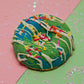 Lemongrass Doughnut Bath Bomb - Green