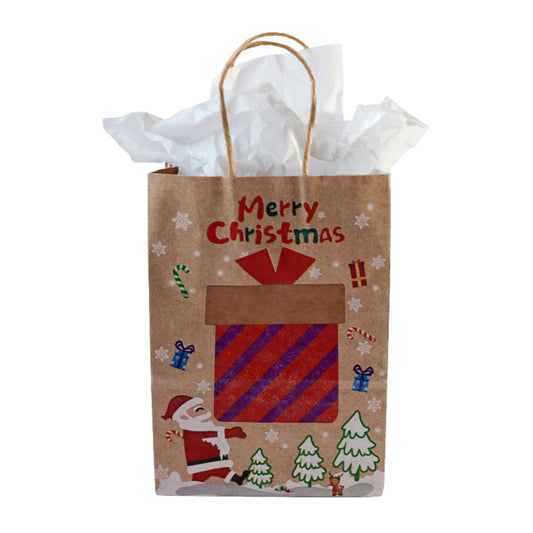Christmas Gift Bag Small & Tissue Paper