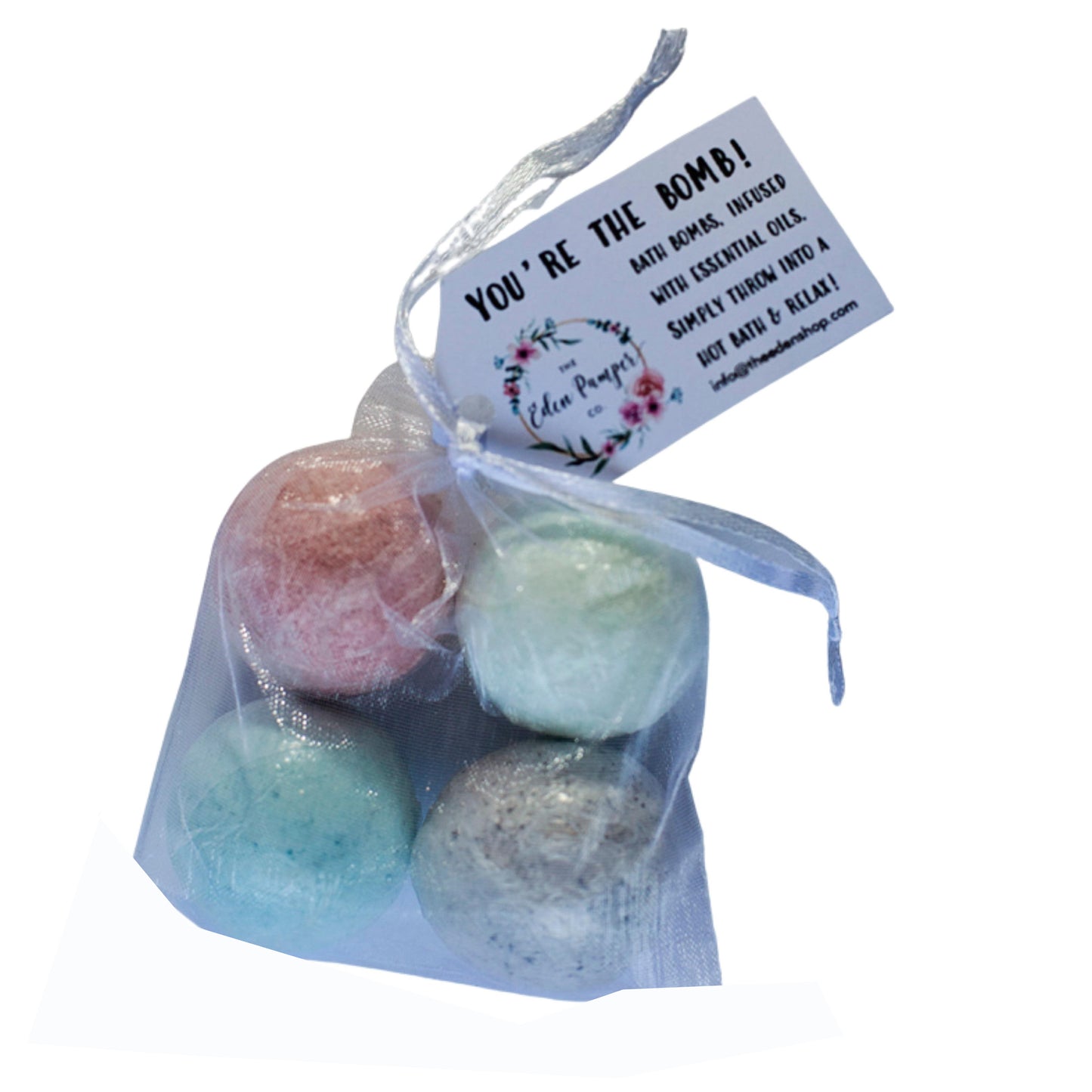 You're The Bomb! Set of 4 Small Bath Bombs