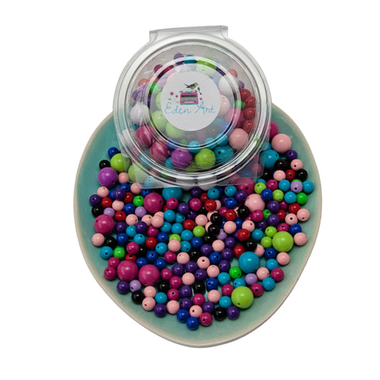 Tub Full of Plastic Beads