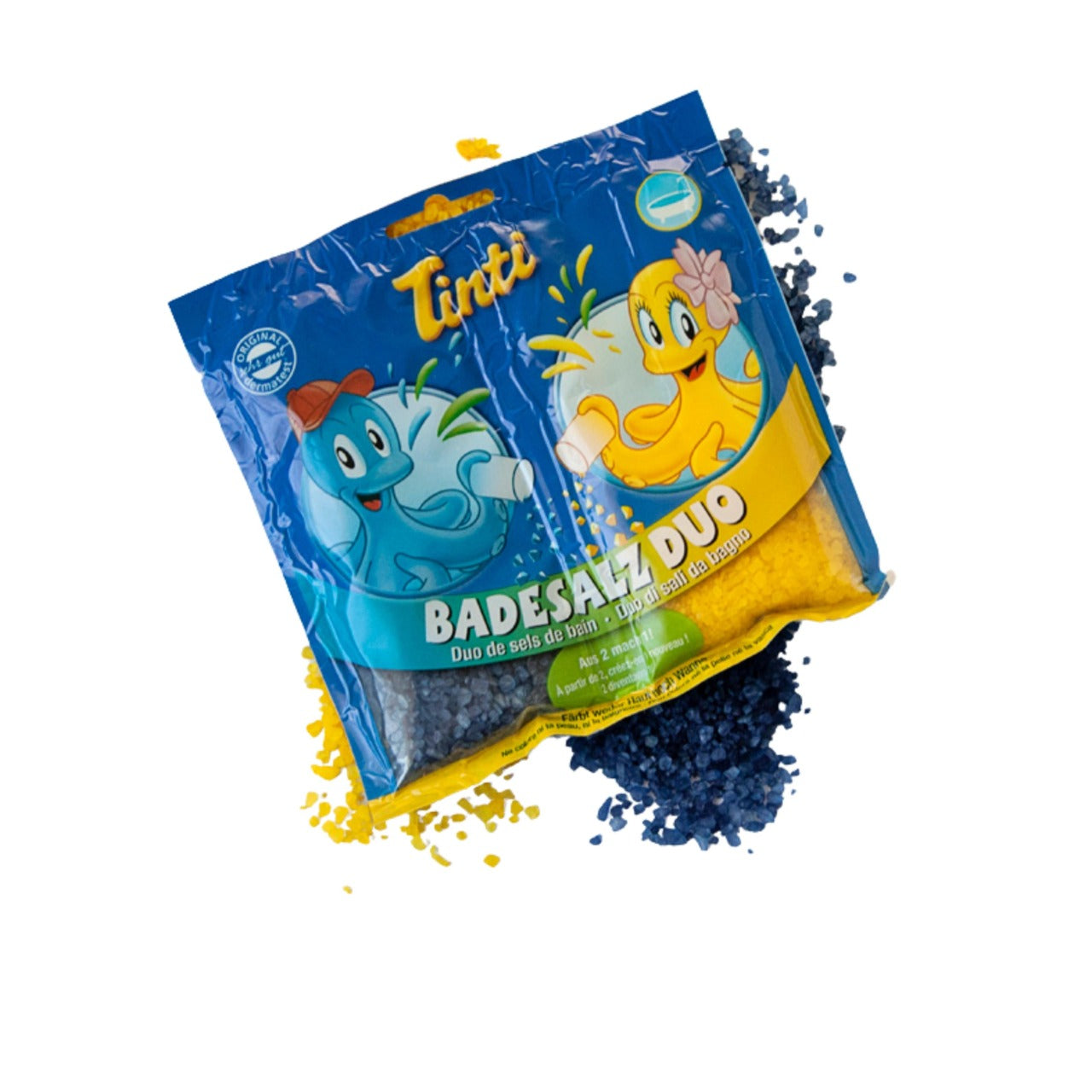 Colour Changing Bath Salts - Blue and Yellow