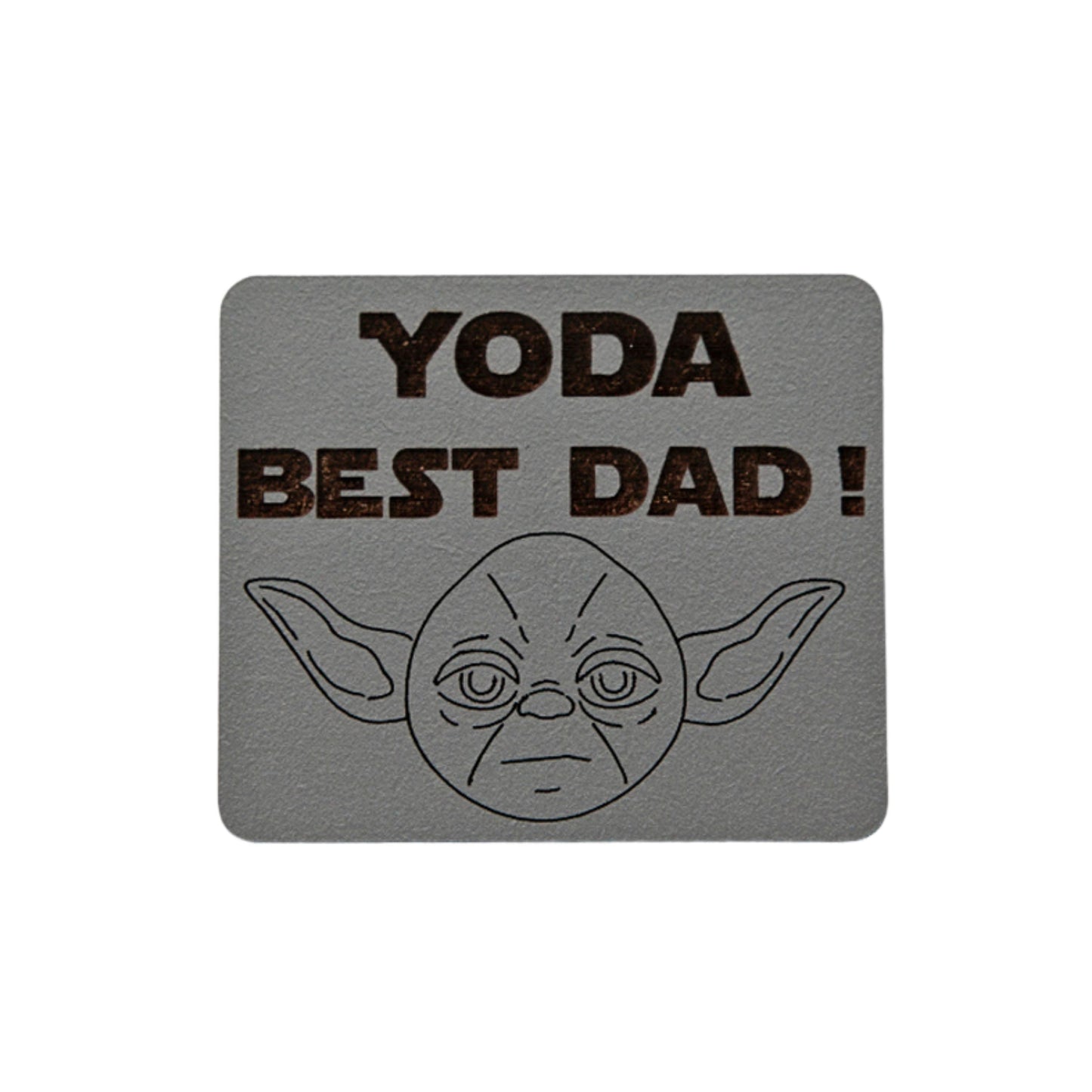 Yoda Best Dad! Wooden Magnet