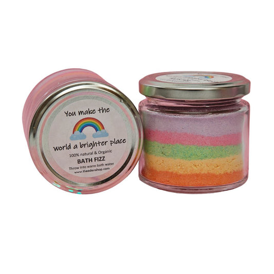 You Make the World a Brighter Place! Fizzing Bath Powder