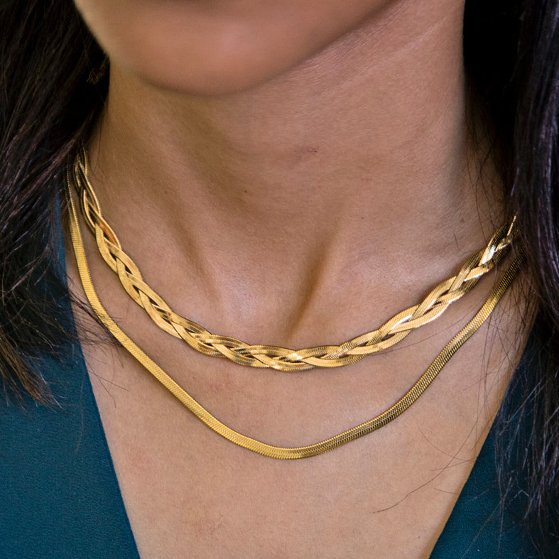 Gold Stainless Steel Snake Chain
