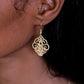 Mediterranean Filigree Gold Earrings
